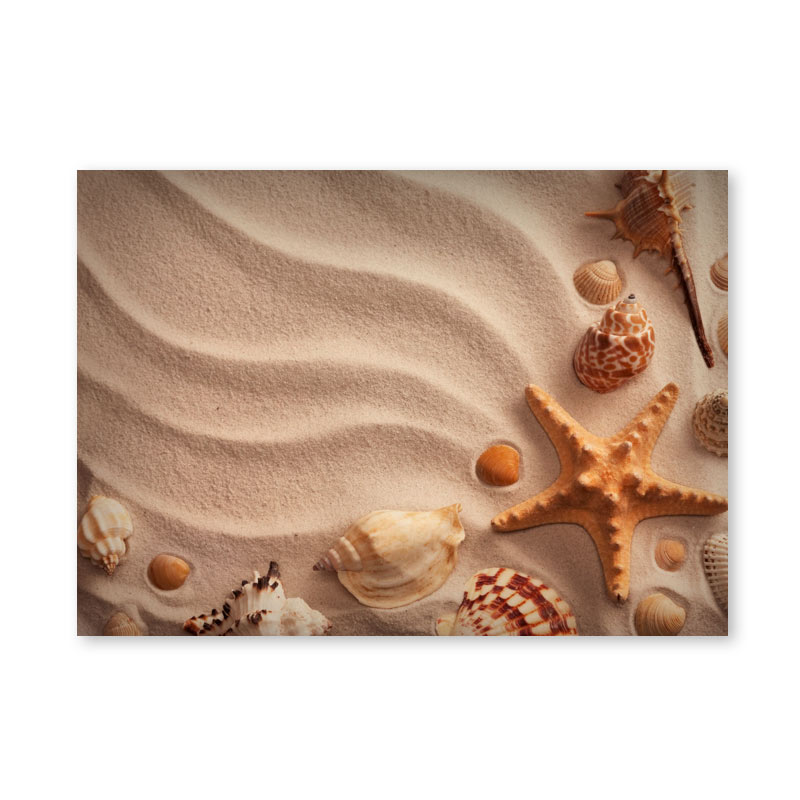 Картина обогреватель «На песке» 60X80 см. (0.5 кВт.)