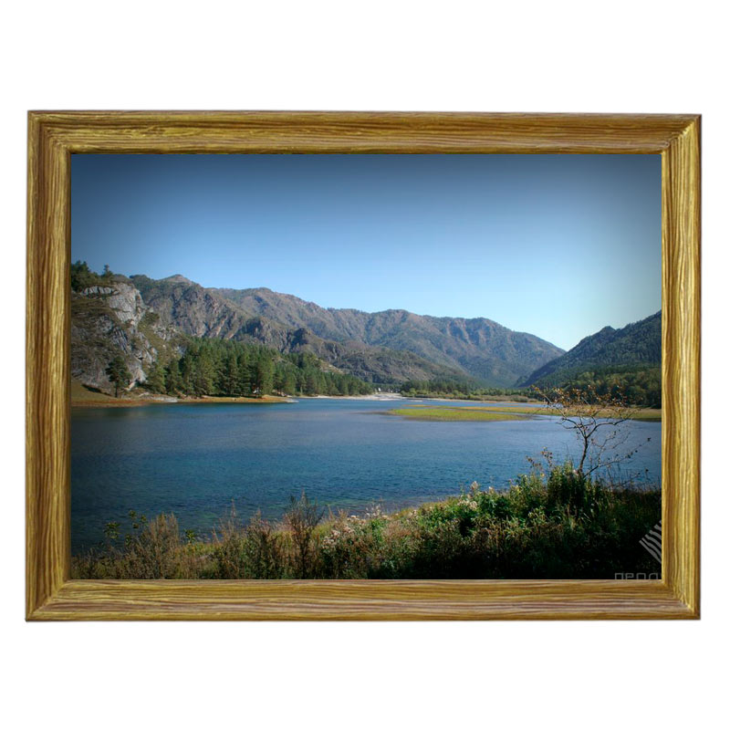 Картина обогреватель «Озеро в горах» 70X90 см. (0.5 кВт.)